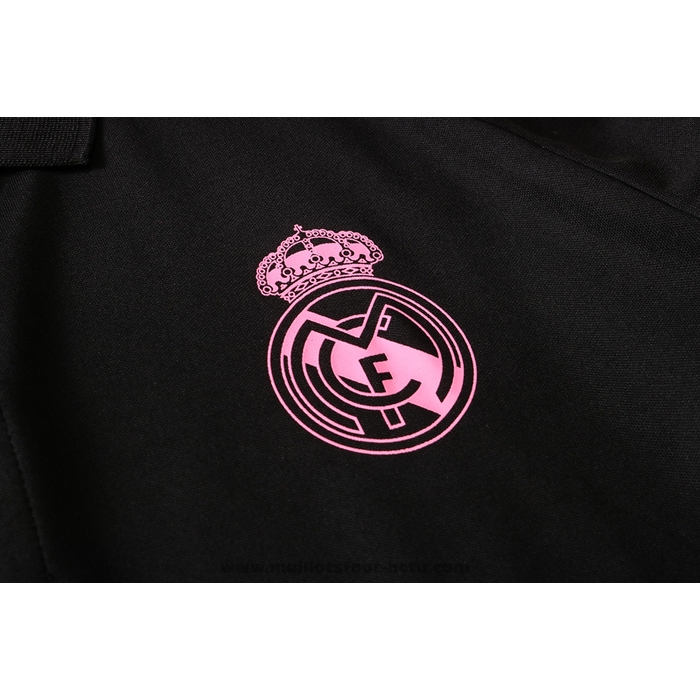 Maillot Polo Real Madrid 2020-2021 Noir
